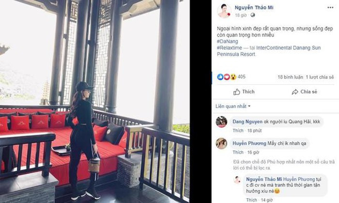 "Bạn gái tin đồn" check-in cùng resort với Quang Hải ảnh 1 "Bạn gái tin đồn" check-in cùng resort với Quang Hải ảnh 1