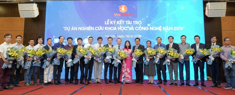 Đại diện 20 dự án được đầu tư từ VINIF