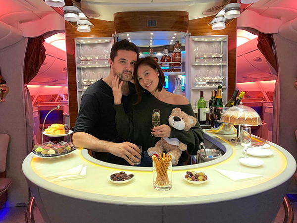 Siêu mẫu Phương Mai và chồng sắp cưới. Siêu mẫu Phương Mai và chồng sắp cưới.