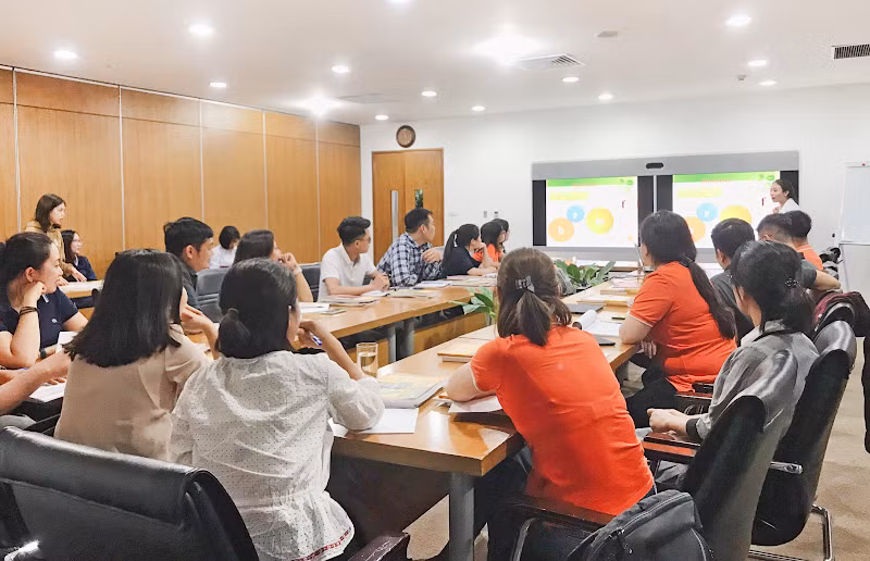 Lớp tiếng Trung doanh nghiệp tại Synnex FPT