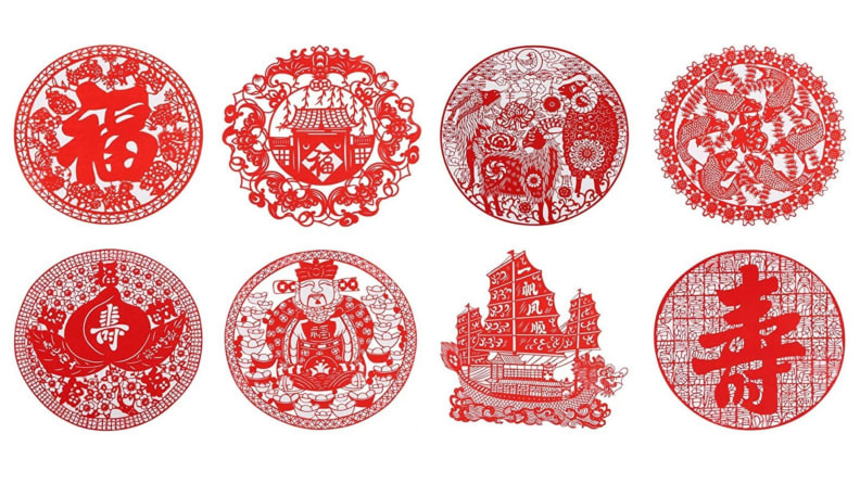 Cắt giấy là một hoạt động thú vị và thân thiện với trẻ em dịp Tết. (Ảnh: ITN) Cắt giấy là một hoạt động thú vị và thân thiện với trẻ em dịp Tết. (Ảnh: ITN)