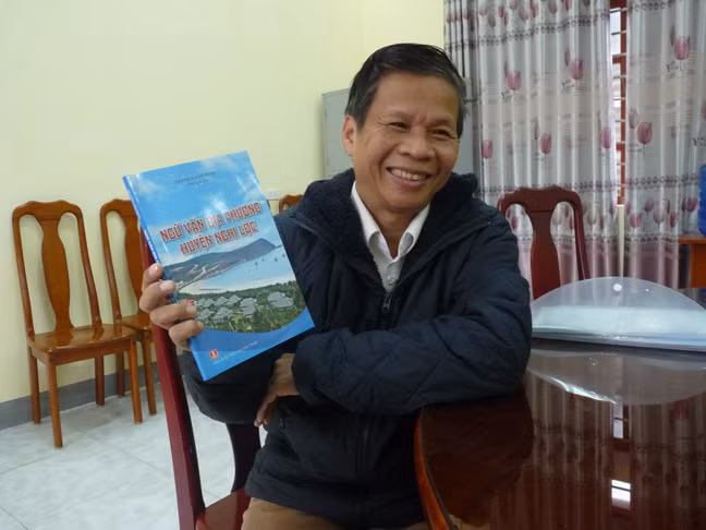 Thầy Nguyễn Văn Ngọc và sách Ngữ văn địa phương huyện Nghi Lộc