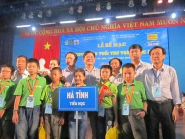 Đoàn Hà Tĩnh giành giải cao tại Olympic Toán Tuổi thơ toàn quốc năm 2014.