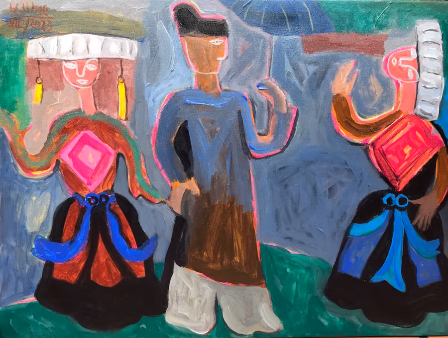 Họa sĩ Hắc Long phiêu cùng ‘Quê nhà’ sau 10 năm bình lặng