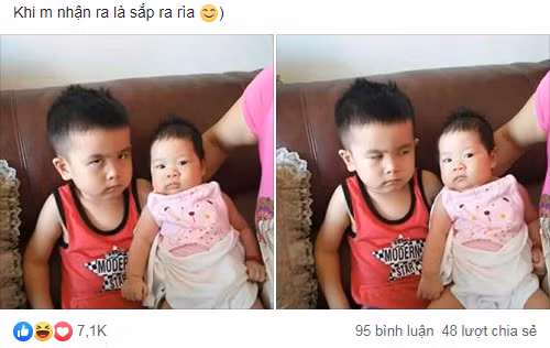 Chia sẻ nhận được hàng ngàn lượt thích.