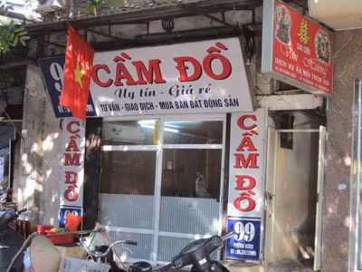 Siết chặt quản lý kinh doanh dịch vụ cầm đồ