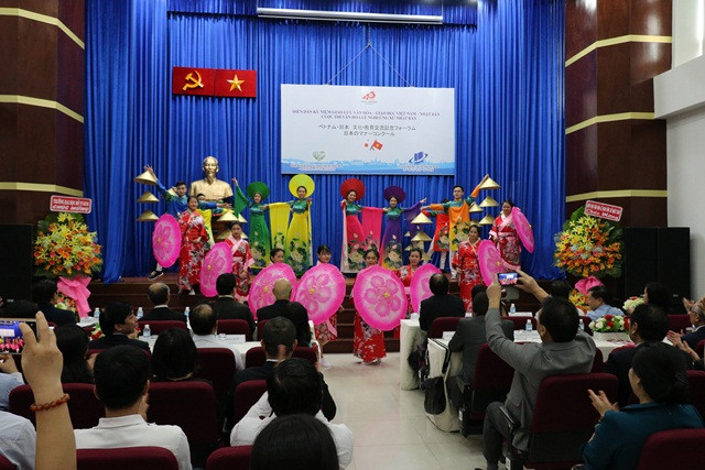 Một tiết mục văn nghệ tại vòng chung kết