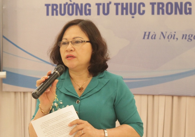 Đại biểu Ngô Thị Minh - Phó Chủ nhiệm Ủy ban Văn hóa, Giáo dục, Thanh niên, Thiếu niên, Nhi đồng của Quốc hội