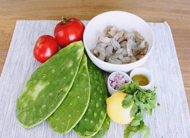 le thuy ve que khoe dac san que nha, lan khue tro mat vi &#34;canh la qua&#34; - 6