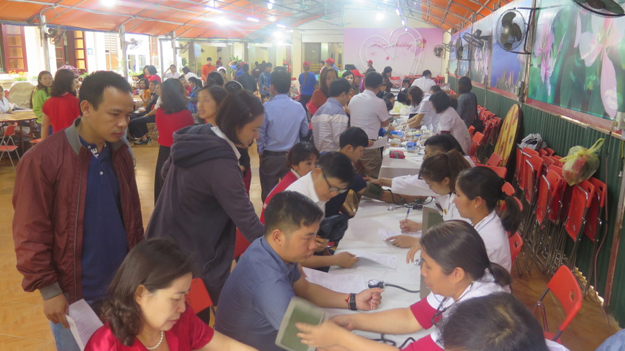 Ngày hội Xuân hồng tỉnh Điện Biên 2019 phấn đấu đạt mục tiêu thu được 250 đơn vị máu