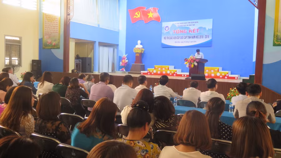 Hội thi GVDG năm 2018 - 2019 tỉnh Điện Biên thành công tốt đẹp
