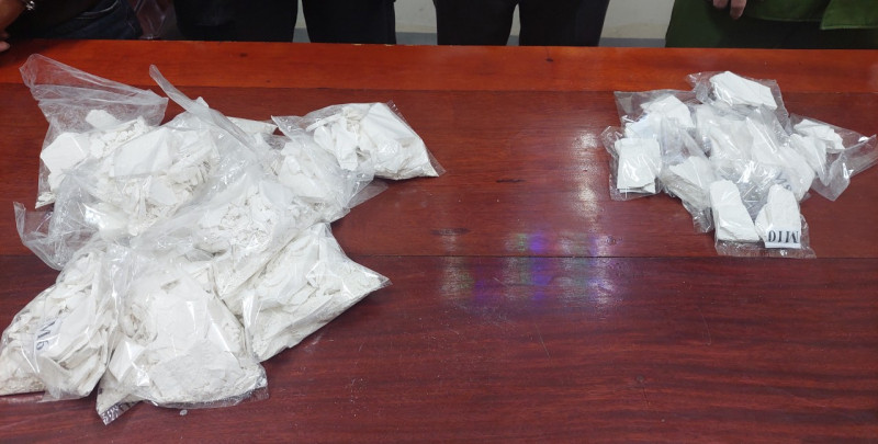 Tang vật vụ án bị công an thu giữ. (Ảnh: CAND)