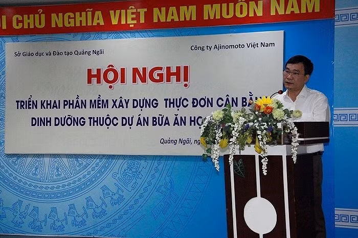 Dự án Bữa ăn Học đường được triển khai đến tỉnh Quảng Ngãi ảnh 1