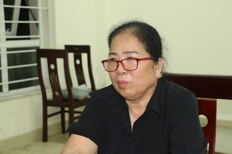 Nguyễn Thị Thu là người đứng đầu đường dây tại Nghệ An. (Ảnh: CANA) Nguyễn Thị Thu là người đứng đầu đường dây tại Nghệ An. (Ảnh: CANA)