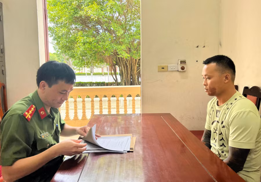 Đối tượng Vũ Văn Quỳnh cầm đầu.