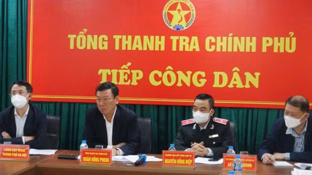 Tổng Thanh tra Chính phủ tiếp công dân về các vụ việc kéo dài