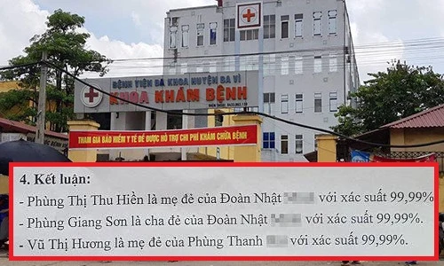 Vụ trao nhầm con ở Ba Vì, Hà Nội: Lí do gia đình chưa được nhận con về