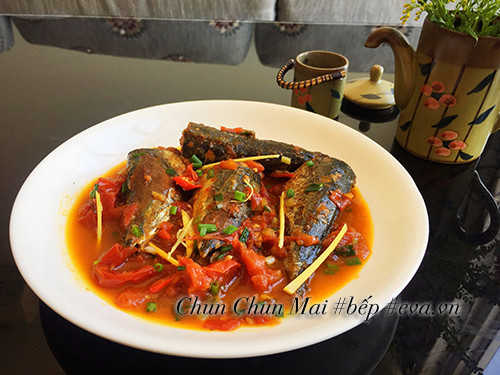 Ca nuc kho ca chua dam da dua com