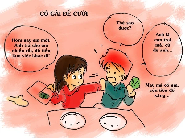 Sự khác nhau giữa cô nàng để yêu và cô nàng để cưới