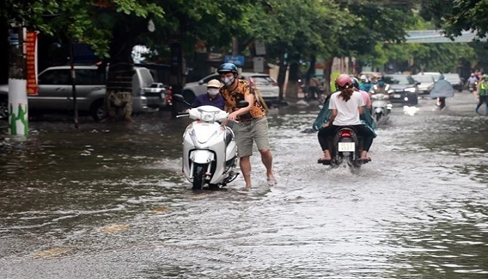 Thời tiết hôm nay trời nhiều mây, tiếp tục có mưa dông