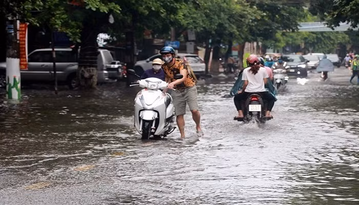 Thời tiết hôm nay trời nhiều mây, tiếp tục có mưa dông
