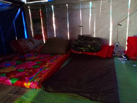 Nhà ở của các thầy cô giáo điểm trường Sài Khao