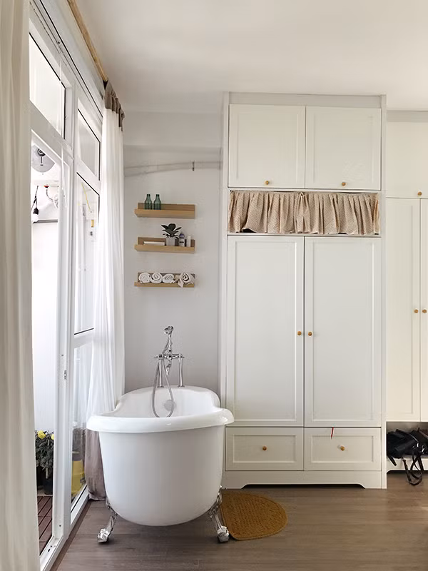 can ho 61m2 nho xinh, lang man nhu trong phim cua “hai ke mong mo” hinh anh 10