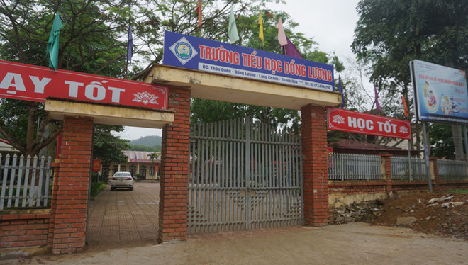 Trường tiểu học Đồng Lương (Thanh Hóa), nơi xảy ra vụ loạn sát học sinh gây hoang mang dư luận Trường tiểu học Đồng Lương (Thanh Hóa), nơi xảy ra vụ loạn sát học sinh gây hoang mang dư luận