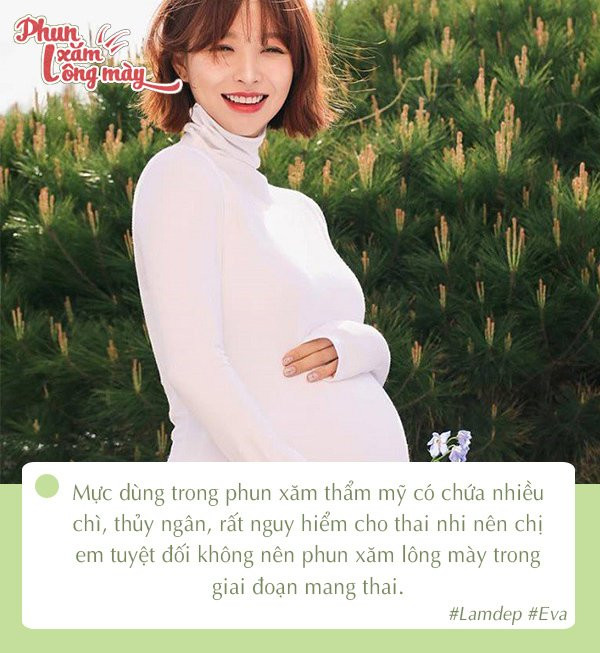 Cảnh báo những trường hợp không nên phun xăm lông mày ảnh 1 goc canh bao: nhung truong hop khong nen phun xam long may - 1