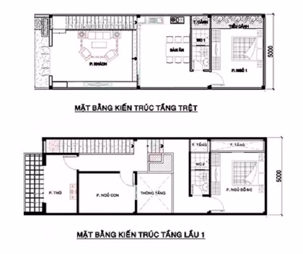 cac mau nha dep 2 tang gia re, dep rung roi cho gia dinh dong nguoi o thoai mai - 3