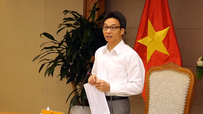 Phó Thủ tướng Vũ Đức Đam chủ trì phiên họp Hội đồng Quốc gia giáo dục và Phát triển nhân lực, sáng 25/9.