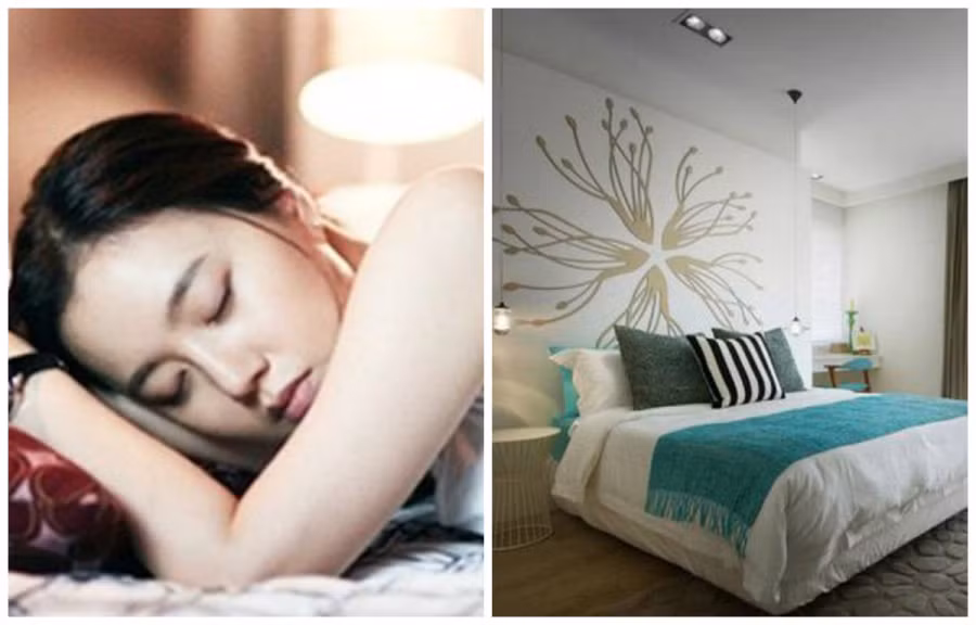 Đừng đặt vật sắc nhọn ở đầu giường