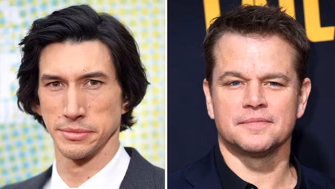 10 y tuong dien anh ky la dang duoc trien khai hinh anh 7 adam_driver_and_matt_damon_getty_split_h_2019_.jpg