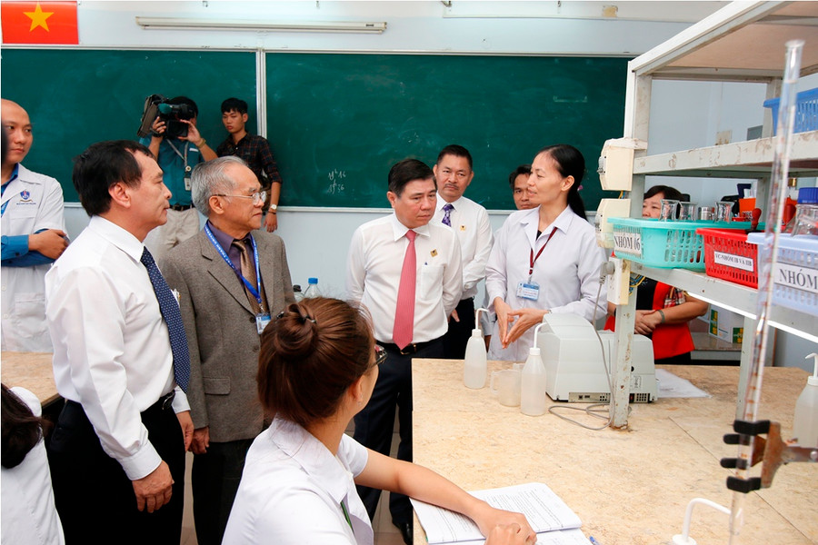 Đội ngũ giảng viên, cán bộ NCKH của Trường Đại học Nguyễn Tất Thành được đánh giá cao trong hệ thống các trường ĐH NCL vì có nhiều công trình Khoa học cấp Nhà nước