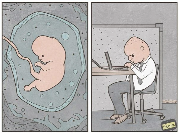 “Nhức não” với loạt tranh biếm họa độc đáo phải xem nhiều lần mới hiểu 