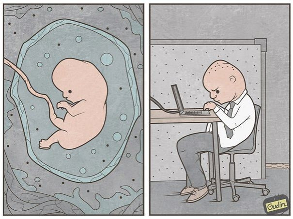 “Nhức não” với loạt tranh biếm họa độc đáo phải xem nhiều lần mới hiểu 
