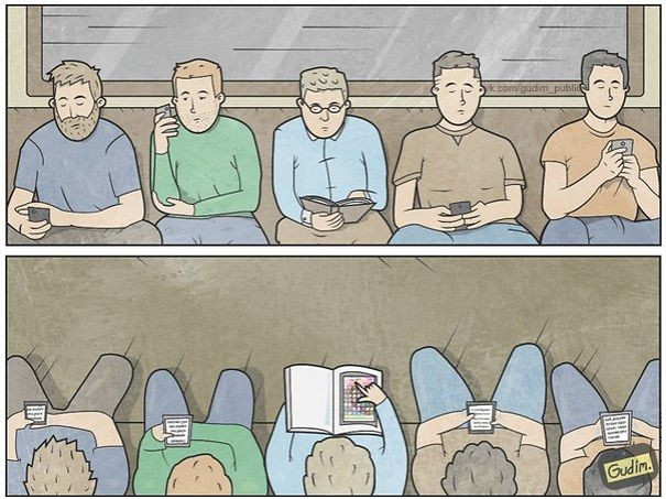 “Nhức não” với loạt tranh biếm họa độc đáo phải xem nhiều lần mới hiểu ảnh 4