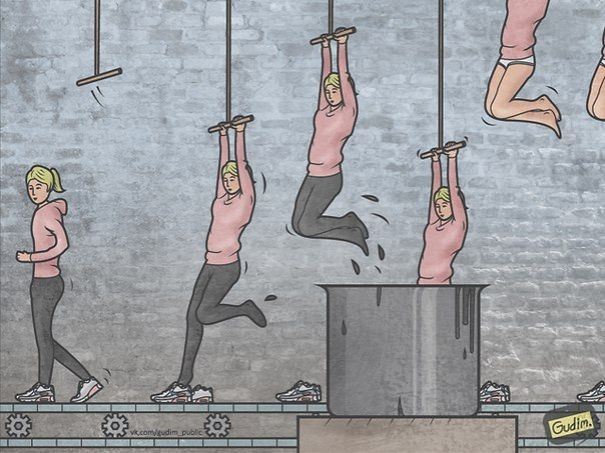 “Nhức não” với loạt tranh biếm họa độc đáo phải xem nhiều lần mới hiểu ảnh 18