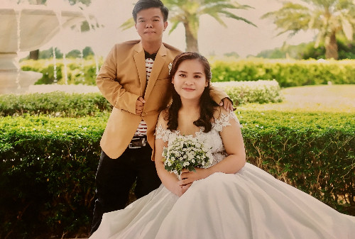 Hạnh phúc sau hơn 3 năm chung sống của Phát và Ngọc là cậu con trai 14 tháng tuổi và một đám cưới diễn ra.