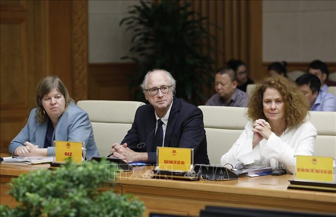 Đại diện các tổ chức quốc tế tham dự hội nghị.