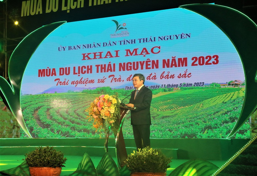 Ông Đoàn Văn Việt, Thứ trưởng Bộ Văn hóa, Thể thao và Du lịch phát biểu tại chương trình. Ông Đoàn Văn Việt, Thứ trưởng Bộ Văn hóa, Thể thao và Du lịch phát biểu tại chương trình.