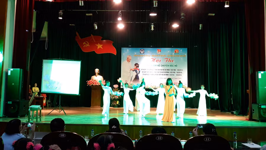 Một tiết mục hay tại Hội thi