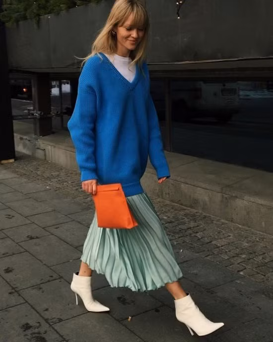 Các cách diện trang phục len cho nàng dáng mảnh ảnh 8