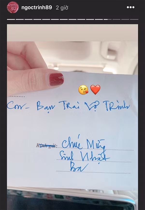 Ngã ngửa vì cách xưng hô của bạn trai Ngọc Trinh với bố mẹ vợ tương lai