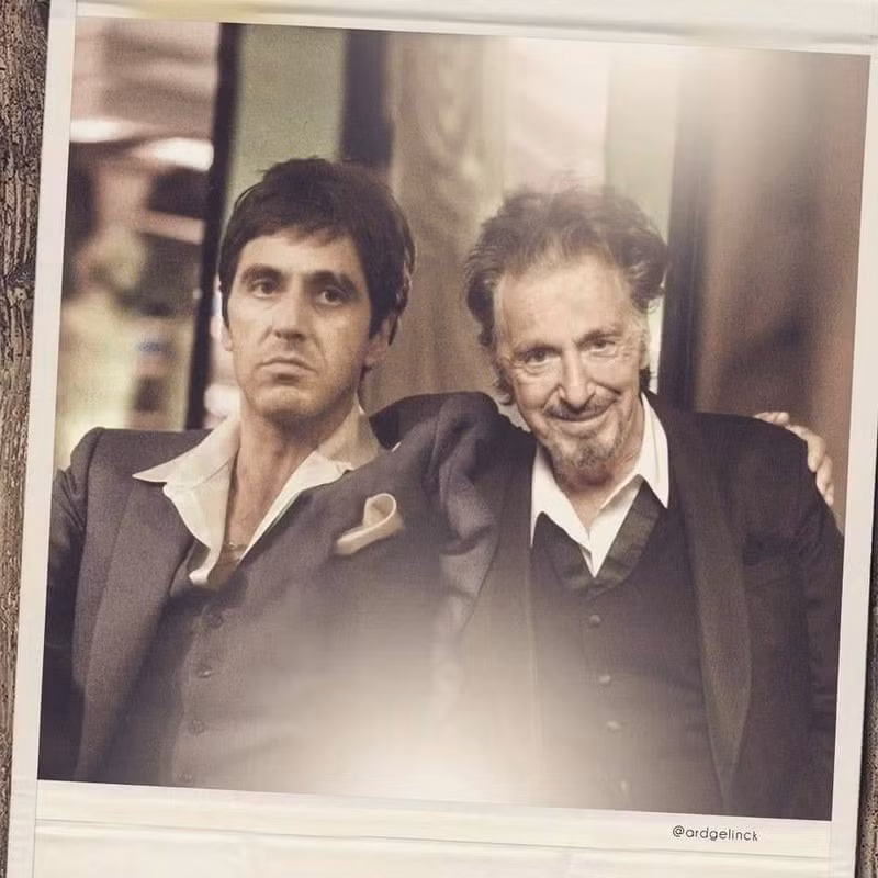 Phát sốt bộ ảnh “xưa và nay” của Leonardo DiCaprio, Brad Pitt... ảnh 9