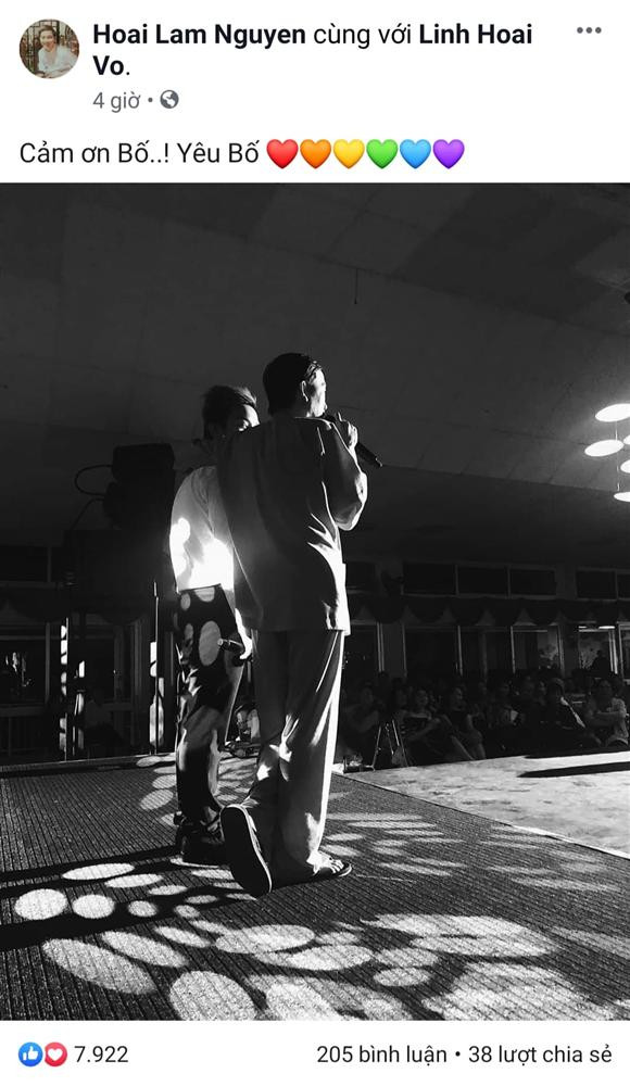 Sau ồn ào từ mặt, Hoài Lâm nói "con yêu bố" với Hoài Linh ảnh 1 Sau ồn ào từ mặt, Hoài Lâm nói Con yêu Bố với Hoài Linh gây xúc động mạnh-1