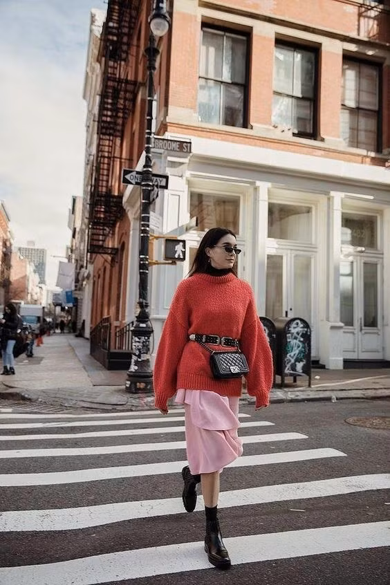 Các cách diện trang phục len cho nàng dáng mảnh ảnh 10