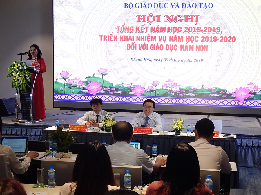 Hội nghị tổng kết và triển khai năm học mới Giáo dục mầm non