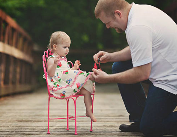 Điều tuyệt vời chỉ những ông bố có con gái mới được tận hưởng ảnh 3 bo2
