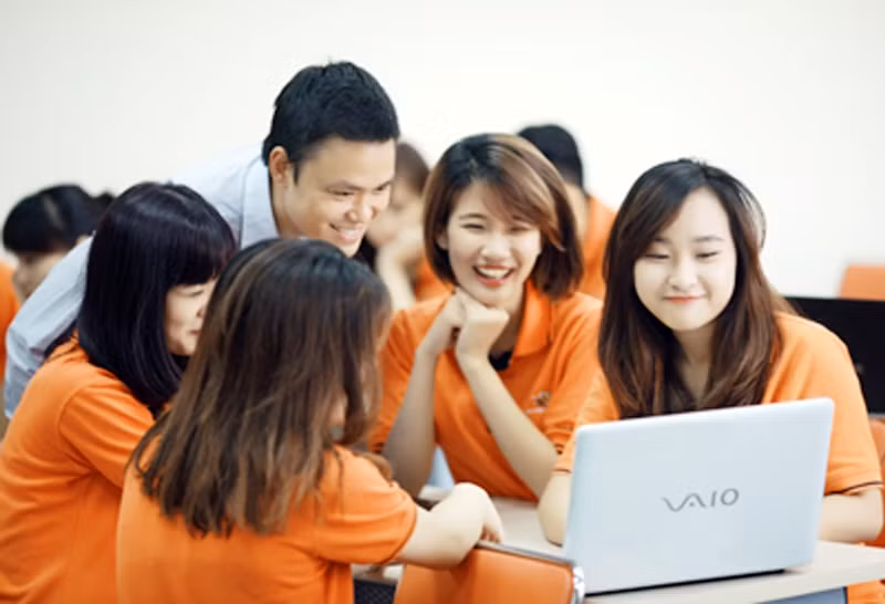 Nhiều trường đại học đã cho sinh viên đánh giá hiệu quả giảng dạy của giảng viên. (trong ảnh: SV Trường ĐH FPT).